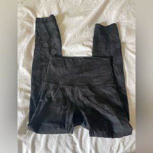 Lululemon black camo leggings
